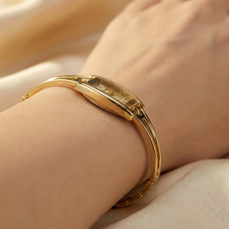 Luxury Watch Vintage - Lüks kadın saatleri moda dikdörtgen alaşım