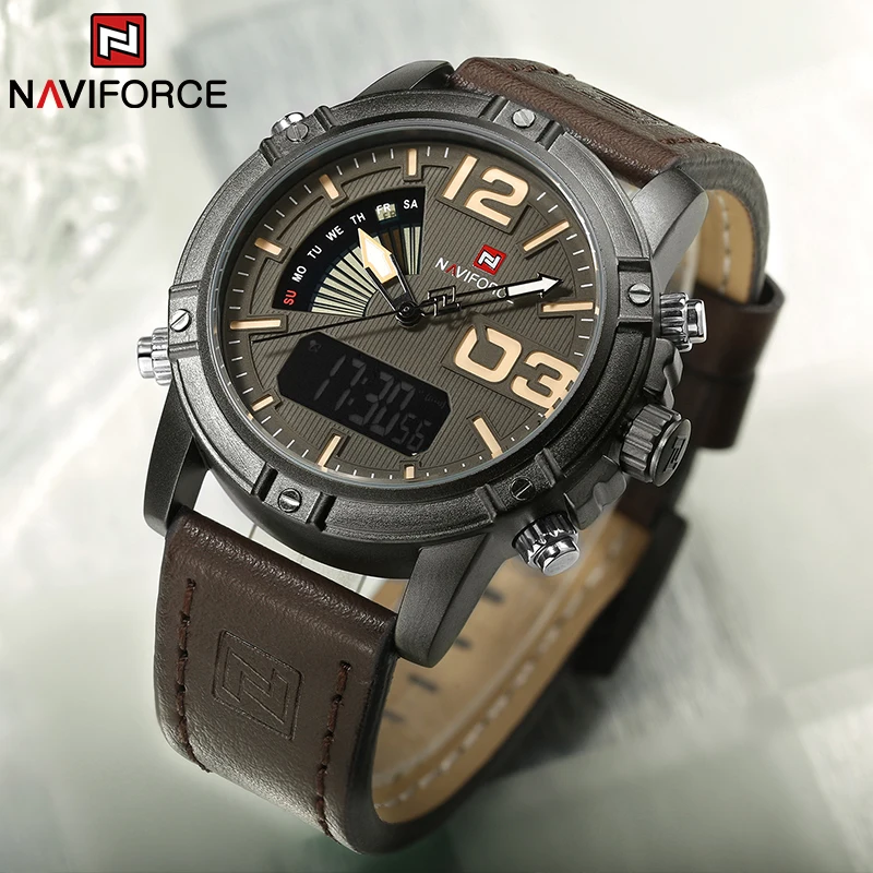 Luxury Watch Time - NAVIFORCE Üst Marka Erkek Izle Çok