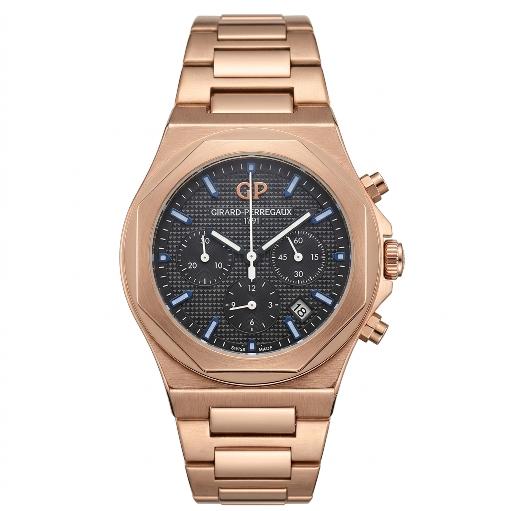 Open Heart Watch - Girard-Perregaux Erkek Lüks İş Spor Saati,