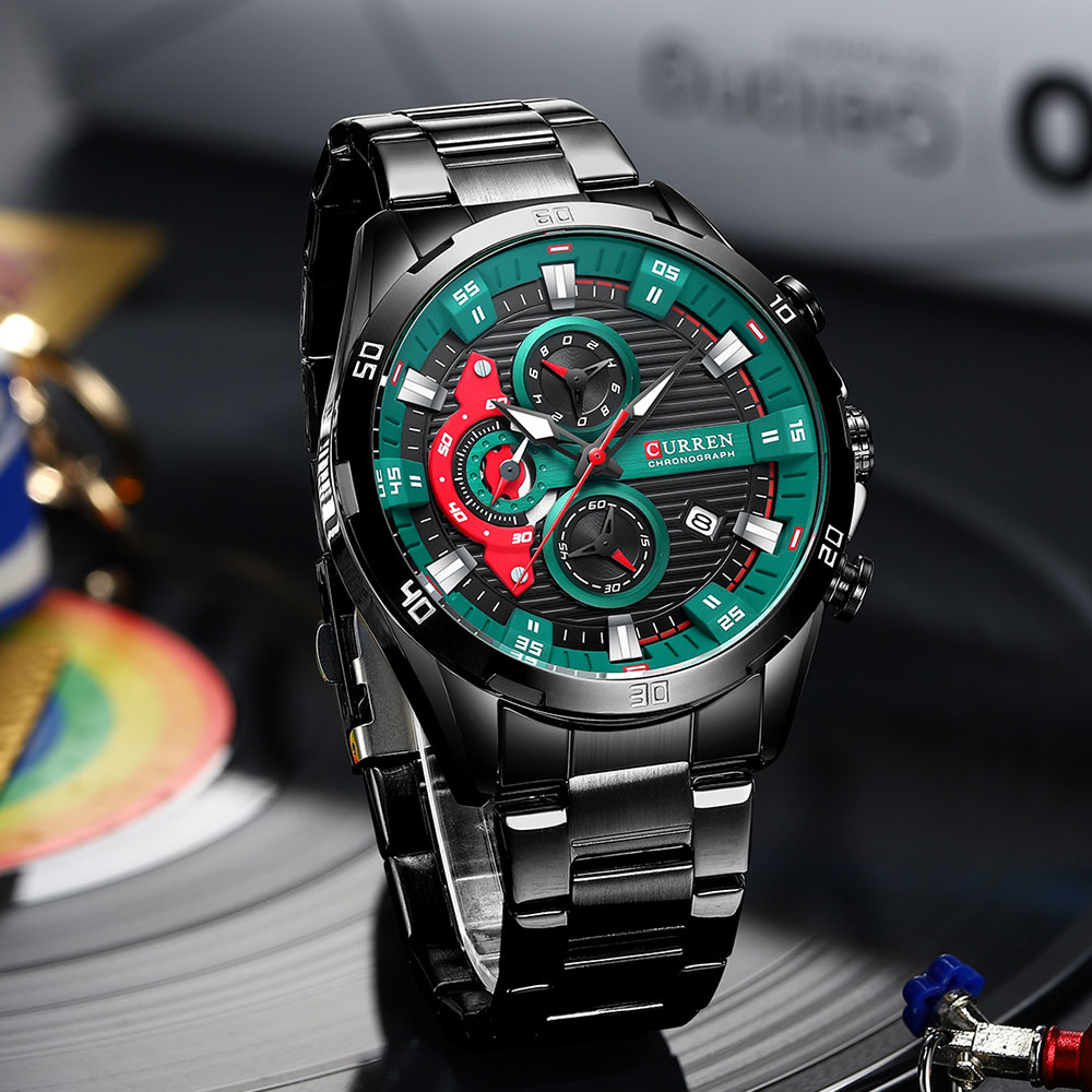 Saatler için erkekler CURREN a - Zen Luxury Watch incelemesi ve fiyatı