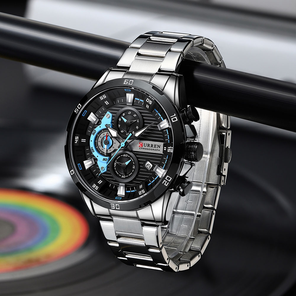 Saatler için erkekler CURREN a - Zen Luxury Watch incelemesi ve fiyatı