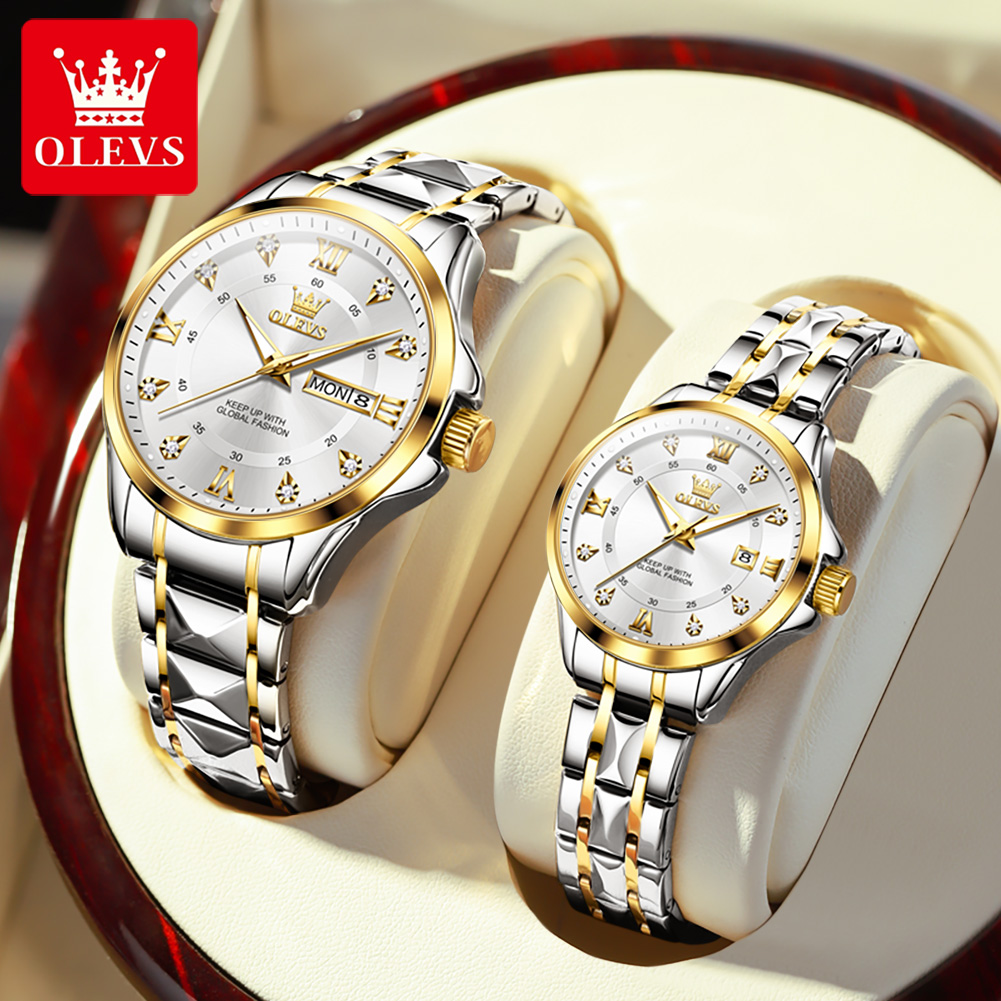 OLEVS 2906 sevgili saati Oriji - Luxury Watch Price incelemesi ve fiyatı