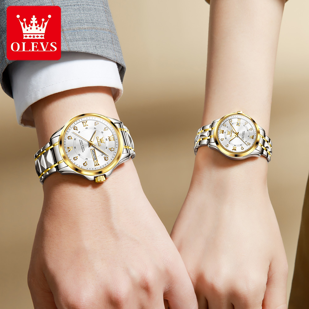 OLEVS 2906 sevgili saati Oriji - Luxury Watch Price incelemesi ve fiyatı
