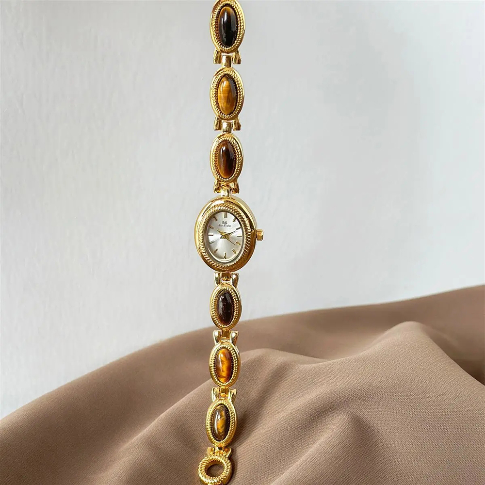 Kadın Altın Saat Vintage Kahve - Luxury Watch Vintage incelemesi ve fiyatı