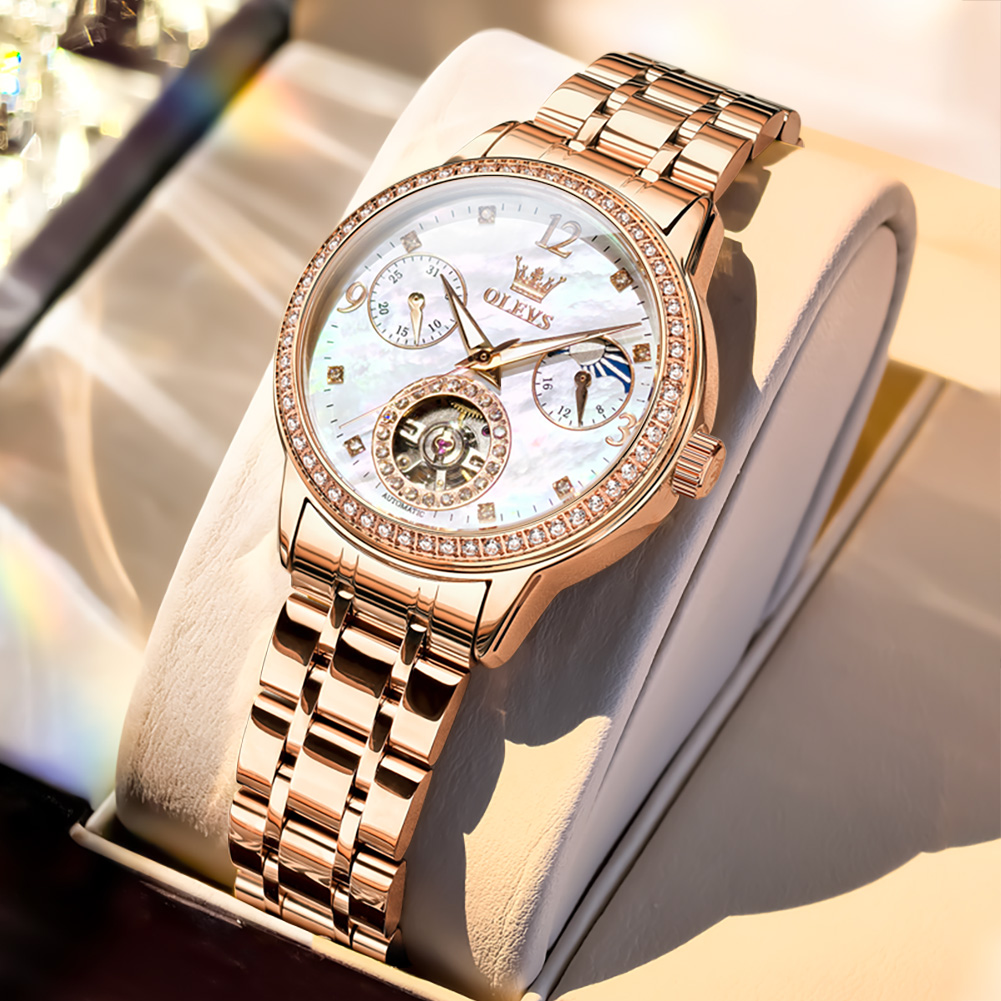 OLEVS kadın saatleri üst marka - Luxury Watch & Jewellery incelemesi ve fiyatı